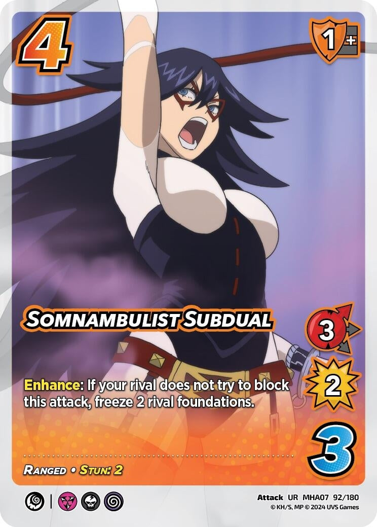 Image for Somnambulist Subdual (UniVersus: My Hero Academia: Girl Power) (92/180) - UniVersus
