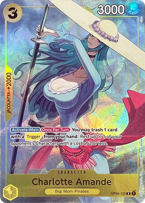 Image for Charlotte Amande (Premium Card Collection -Best Selection Vol. 1-) (One Piece Promotion Cards) (OP04-105) - One Piece Card Game