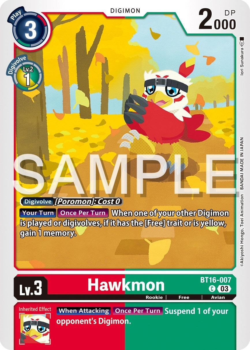 Image for Hawkmon (BT16) (16007)