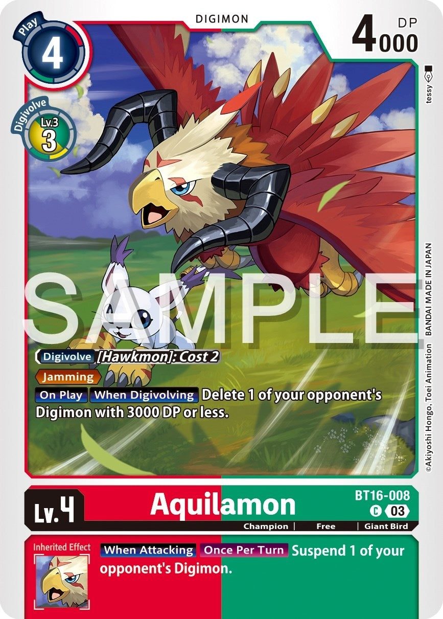 Image for Aquilamon (BT16) (16008)