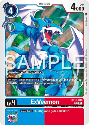 Image for ExVeemon (BT16) (16018)