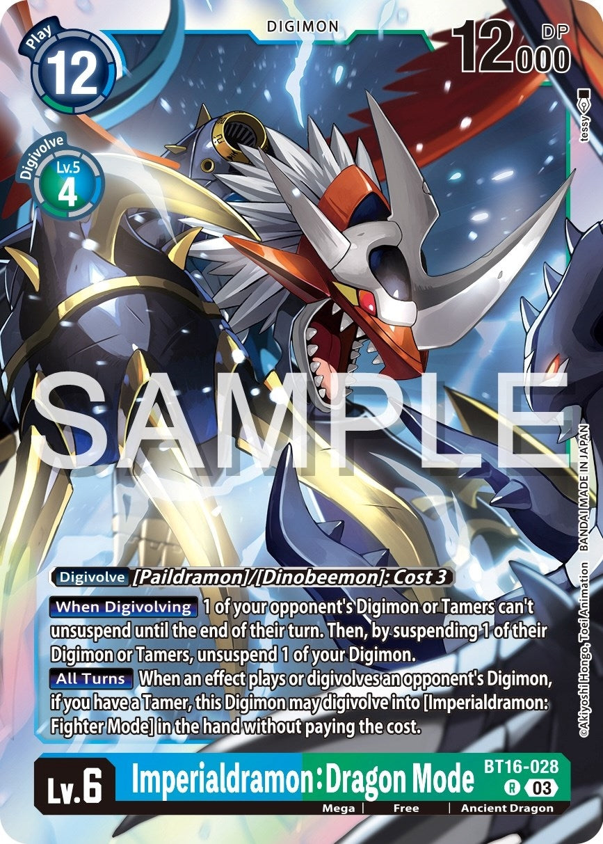 Image for Imperialdramon: Dragon Mode (BT16) (16028)