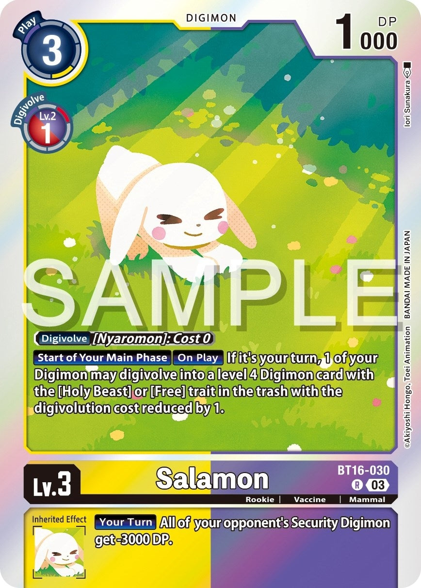 Image for Salamon (BT16) (16030)