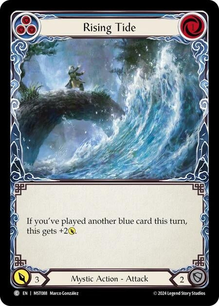 Image for Rising Tide (Part the Mistveil) (MST088) - Flesh and Blood TCG