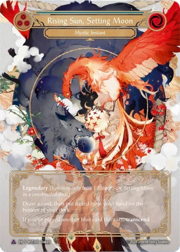 Image for Rising Sun, Setting Moon (Marvel) (Part the Mistveil) (MST100) - Flesh and Blood TCG