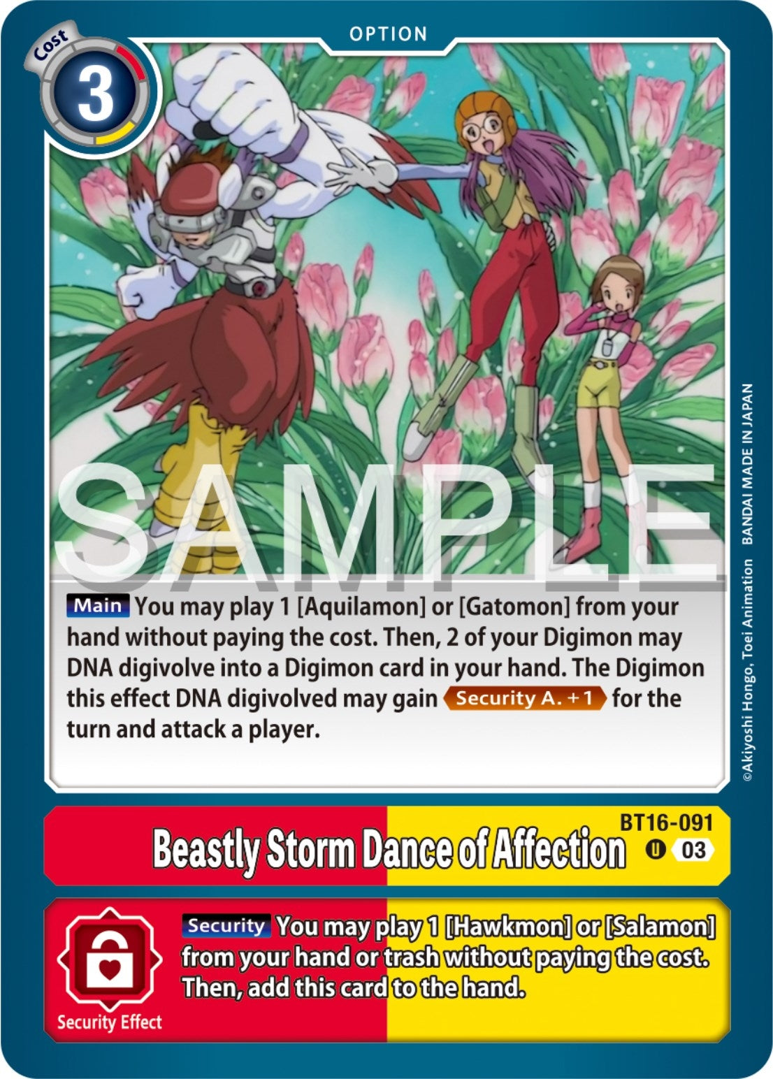 Image for Beastly Storm Dance of Affection (BT16) (16091)