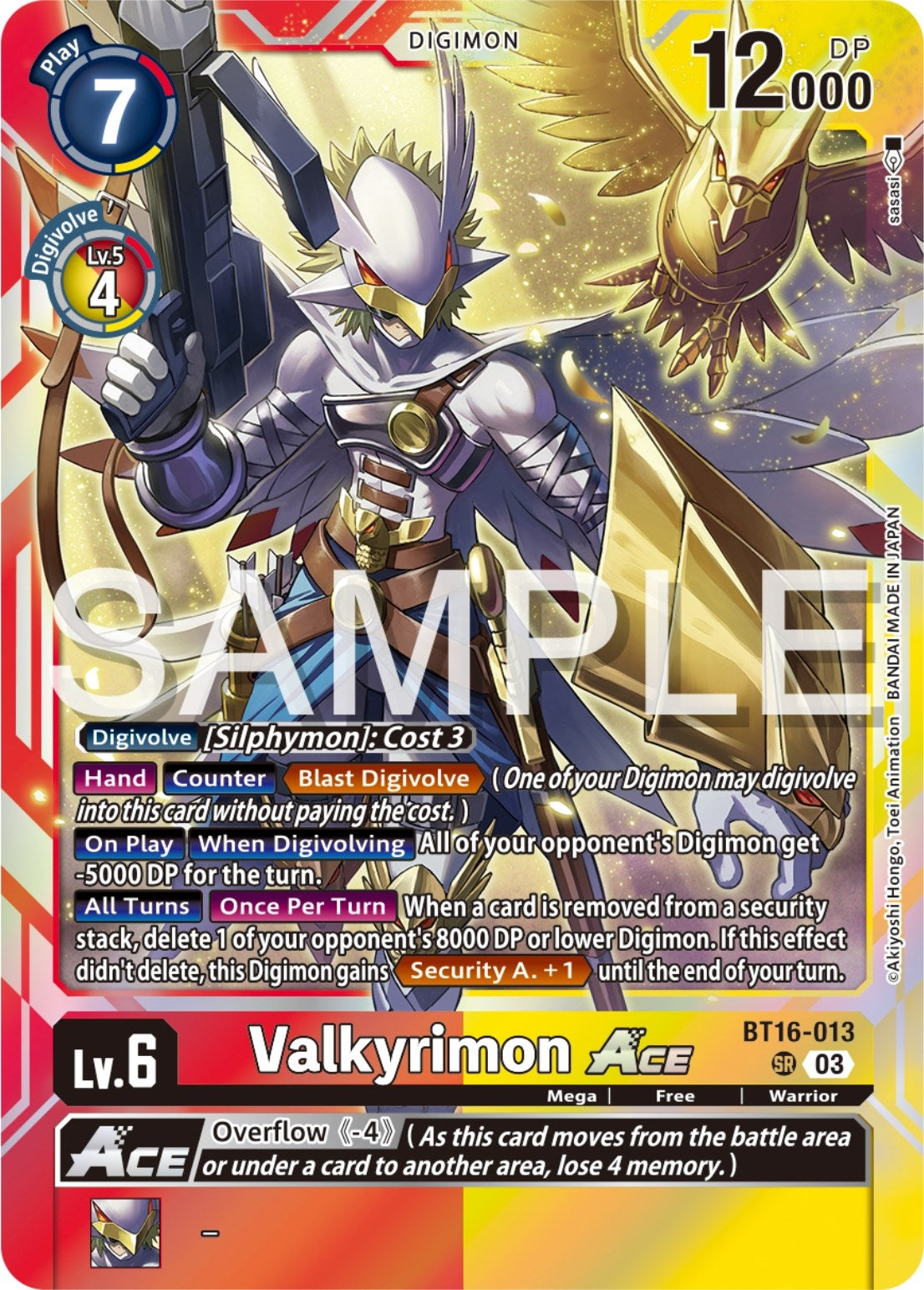 Image for Valkyrimon ACE (BT16) (16013)