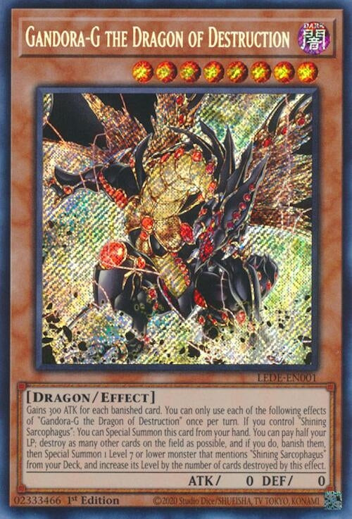 Image for Gandora-G the Dragon of Destruction (Legacy of Destruction) (LEDE-EN001) - YuGiOh