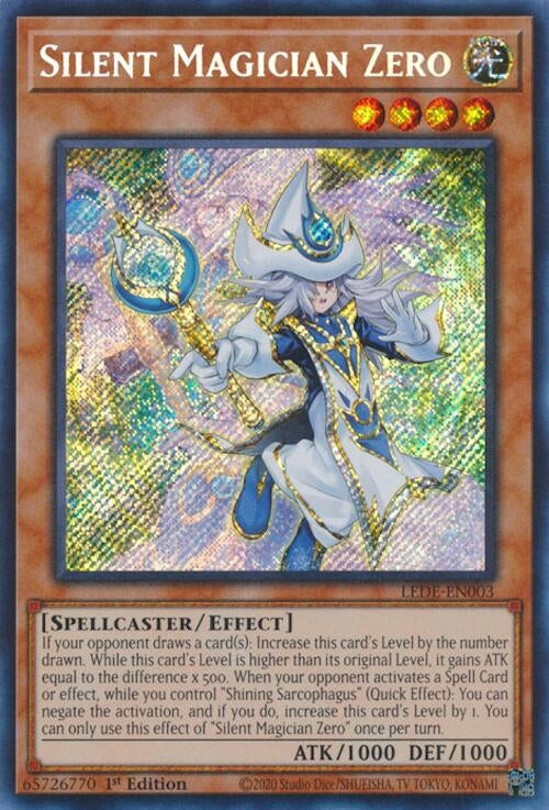 Image for Silent Magician Zero (Legacy of Destruction) (LEDE-EN003) - YuGiOh