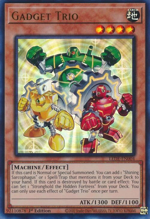 Image for Gadget Trio (Legacy of Destruction) (LEDE-EN004) - YuGiOh