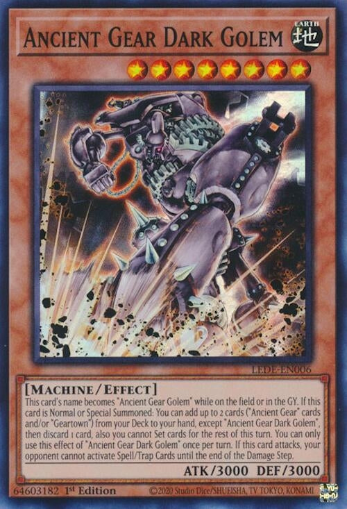 Image for Ancient Gear Dark Golem (Legacy of Destruction) (LEDE-EN006) - YuGiOh