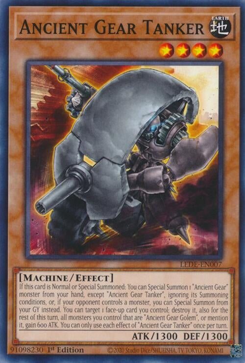 Image for Ancient Gear Tanker (Legacy of Destruction) (LEDE-EN007) - YuGiOh