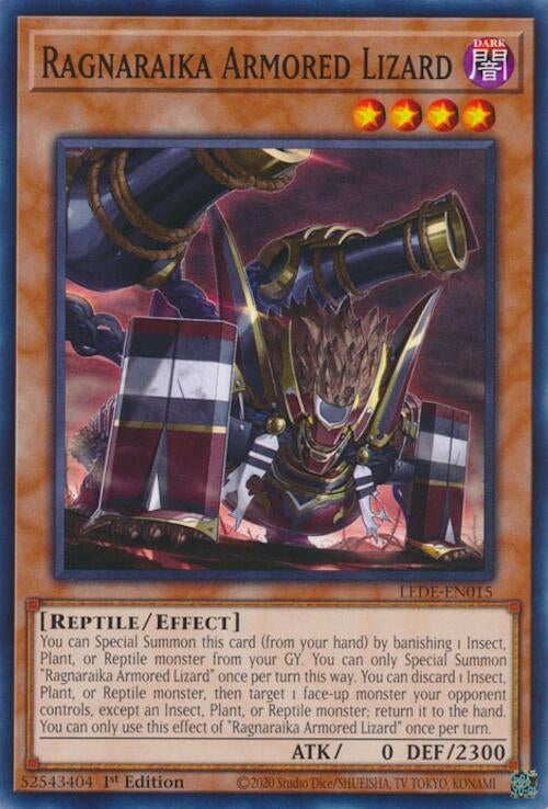 Image for Ragnaraika Armored Lizard (Legacy of Destruction) (LEDE-EN015) - YuGiOh
