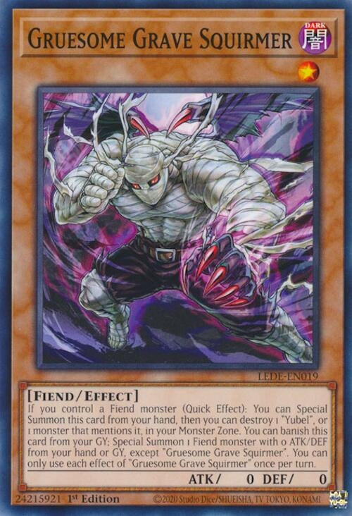 Image for Gruesome Grave Squirmer (Legacy of Destruction) (LEDE-EN019) - YuGiOh