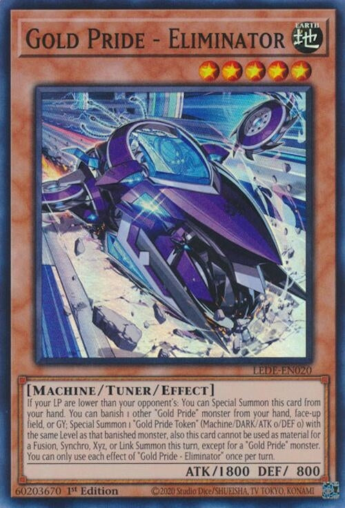 Image for Gold Pride - Eliminator (Legacy of Destruction) (LEDE-EN020) - YuGiOh