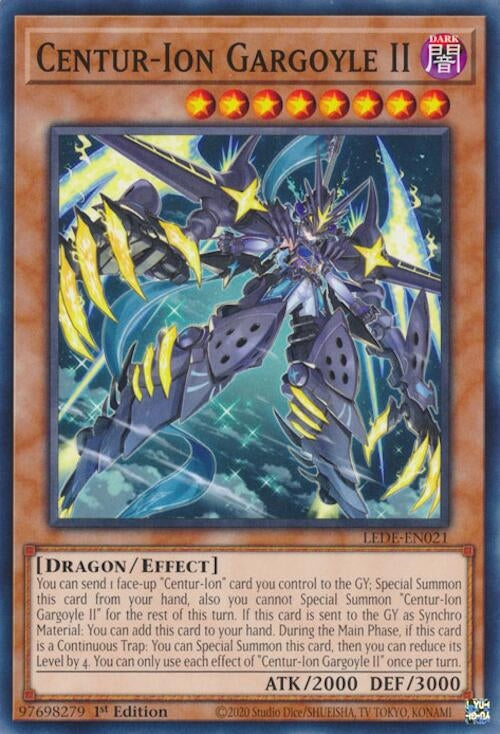 Image for Centur-Ion Gargoyle II (Legacy of Destruction) (LEDE-EN021) - YuGiOh