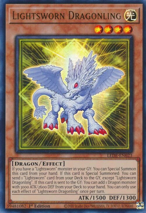 Image for Lightsworn Dragonling (Legacy of Destruction) (LEDE-EN023) - YuGiOh