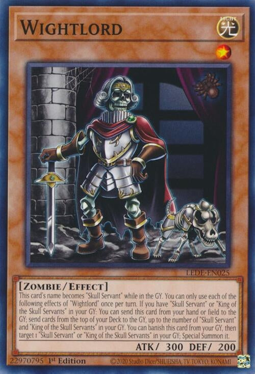 Image for Wightlord (Legacy of Destruction) (LEDE-EN025) - YuGiOh