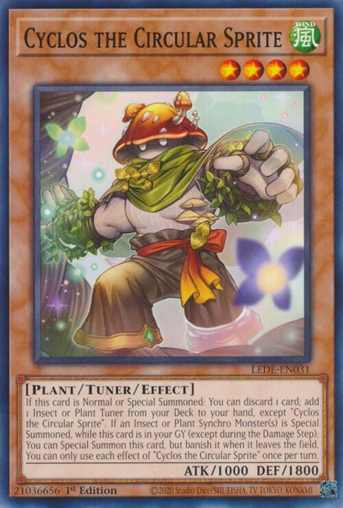 Image for Cyclos the Circular Sprite (Legacy of Destruction) (LEDE-EN031) - YuGiOh