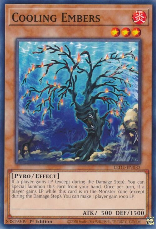 Image for Cooling Embers (Legacy of Destruction) (LEDE-EN033) - YuGiOh