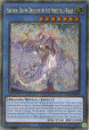 Image for Saffira, Divine Dragon of the Voiceless Voice (Quarter Century Secret Rare) (Legacy of Destruction) (LEDE-EN034) - YuGiOh