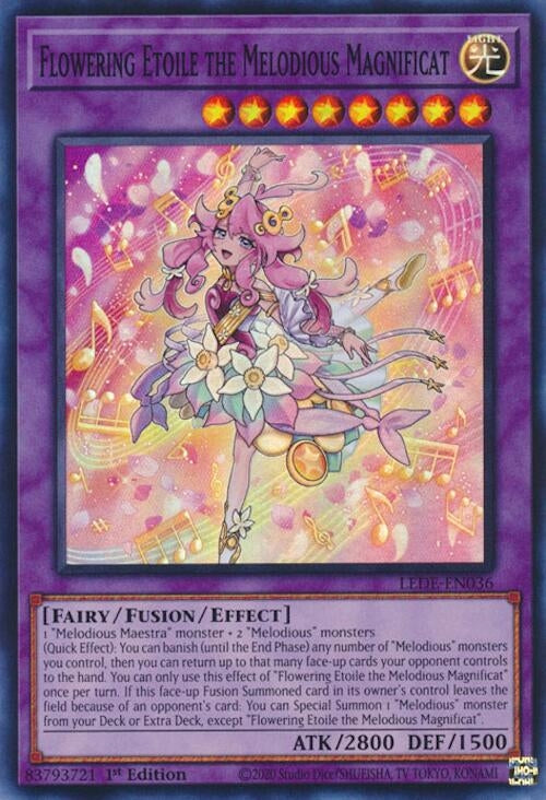 Image for Flowering Etoile the Melodious Magnificat (Legacy of Destruction) (LEDE-EN036) - YuGiOh