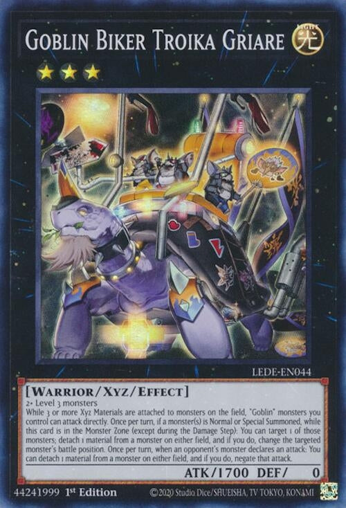 Image for Goblin Biker Troika Griare (Legacy of Destruction) (LEDE-EN044) - YuGiOh