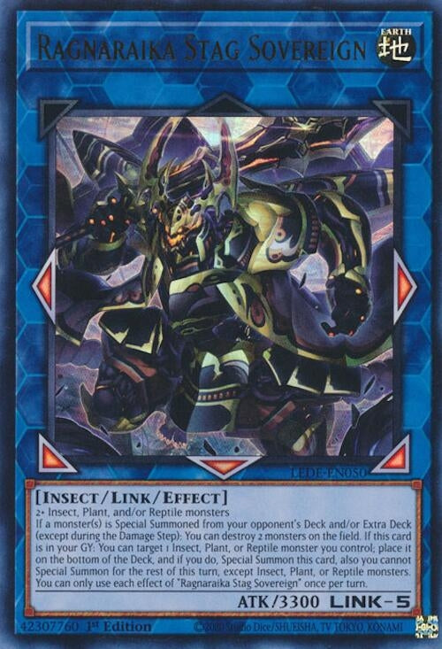 Image for Ragnaraika Stag Sovereign (Legacy of Destruction) (LEDE-EN050) - YuGiOh
