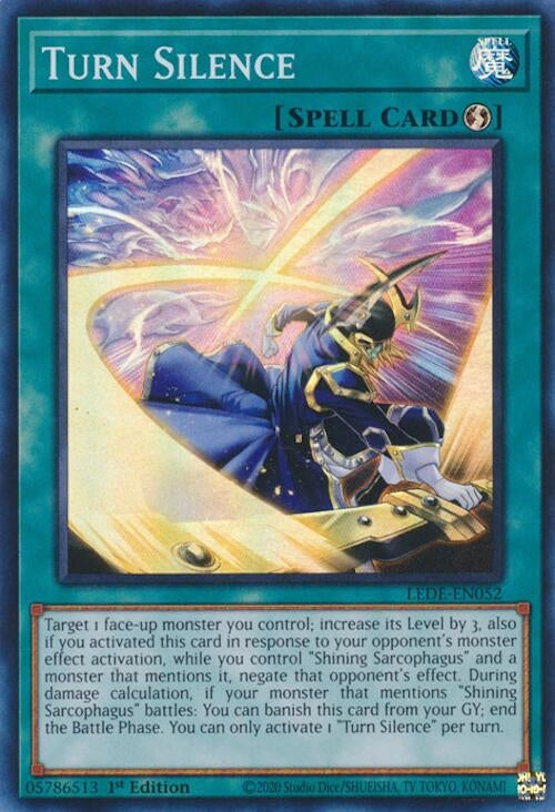 Image for Turn Silence (Legacy of Destruction) (LEDE-EN052) - YuGiOh