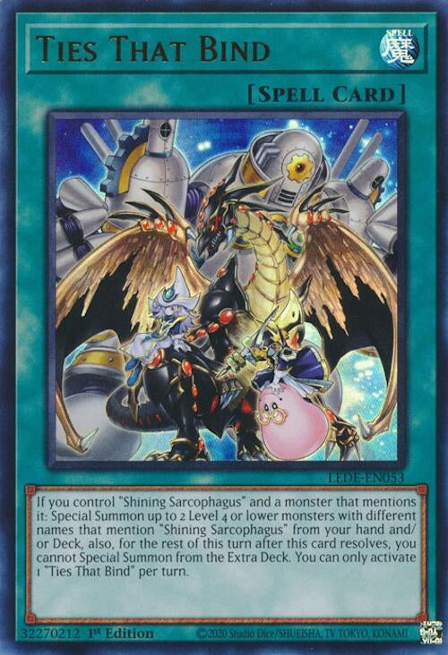 Image for Ties That Bind (Legacy of Destruction) (LEDE-EN053) - YuGiOh