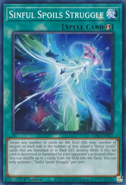 Image for Sinful Spoils Struggle (Legacy of Destruction) (LEDE-EN057) - YuGiOh