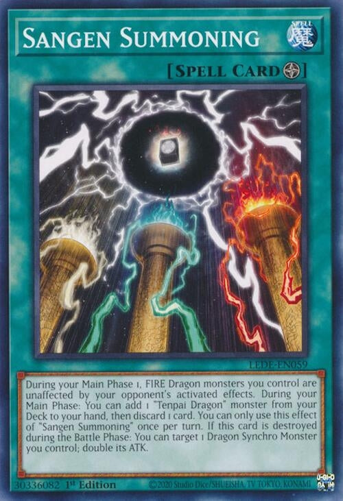 Image for Sangen Summoning (Legacy of Destruction) (LEDE-EN059) - YuGiOh