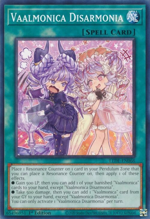 Image for Vaalmonica Disarmonia (Legacy of Destruction) (LEDE-EN066) - YuGiOh