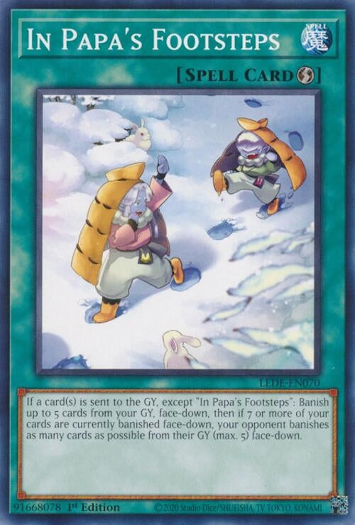 Image for In Papa's Footsteps (Legacy of Destruction) (LEDE-EN070) - YuGiOh
