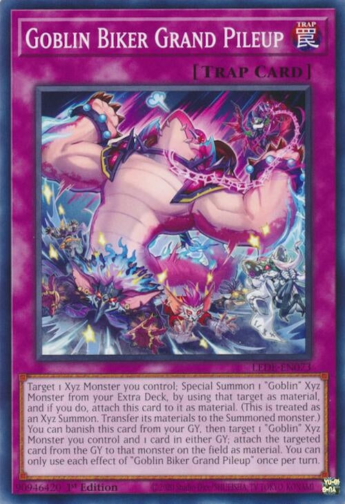 Image for Goblin Biker Grand Pileup (Legacy of Destruction) (LEDE-EN073) - YuGiOh