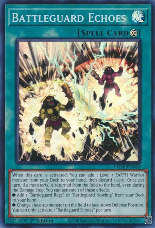 Image for Battleguard Echoes (Legacy of Destruction) (LEDE-EN082) - YuGiOh