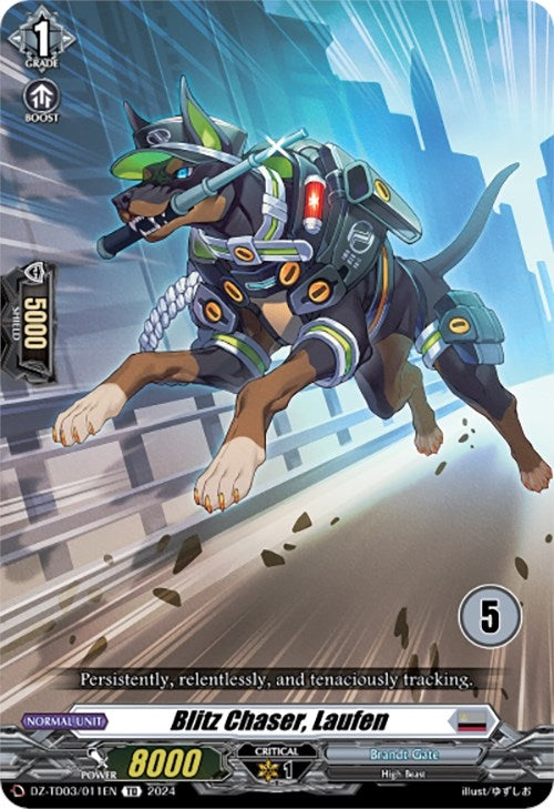 Image for Blitz Chaser, Laufen (5) (DZ-TD03: Start Up Trial Deck "Brandt Gate") (DZ-TD03/011EN) - Cardfight Vanguard