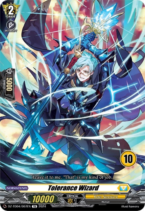 Image for Tolerance Wizard (10) (DZ-TD04: Start Up Trial Deck "Keter Sanctuary") (DZ-TD04/007EN) - Cardfight Vanguard