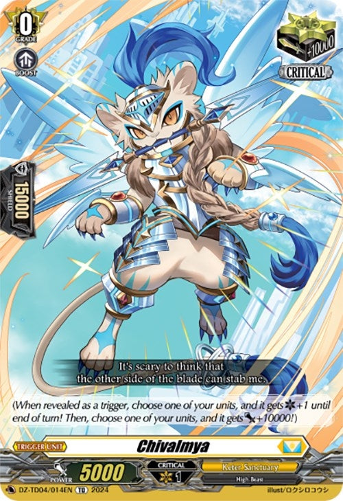 Image for Chivalmya (DZ-TD04: Start Up Trial Deck "Keter Sanctuary") (DZ-TD04/014EN) - Cardfight Vanguard
