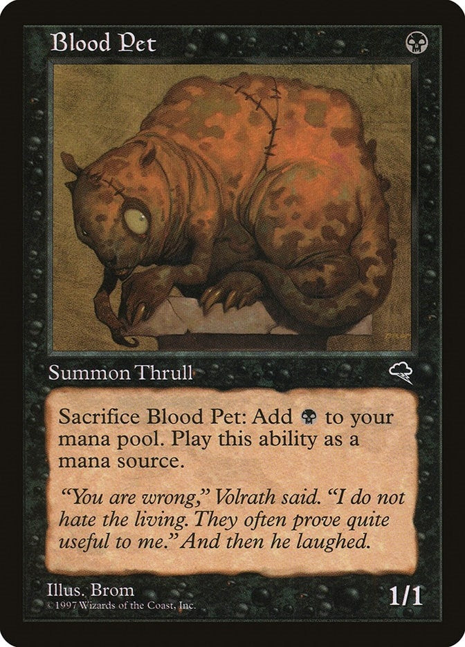 Image for Blood Pet (Tempest) (109) - Magic: The Gathering