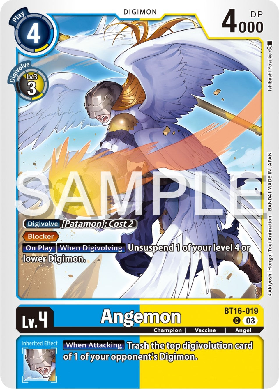 Image for Angemon (BT16) (16019)