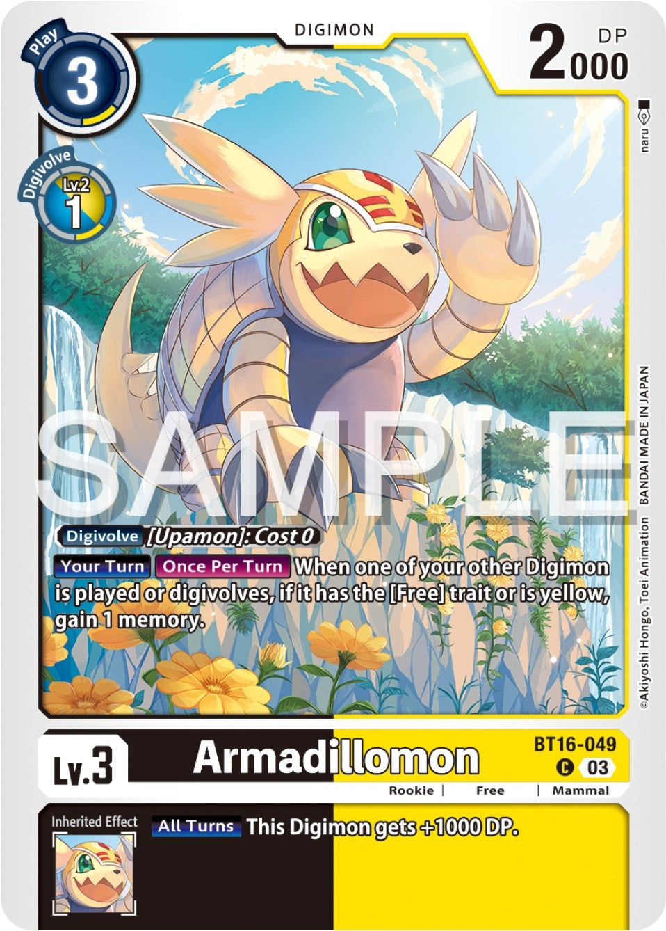 Image for Armadillomon (BT16) (16049)