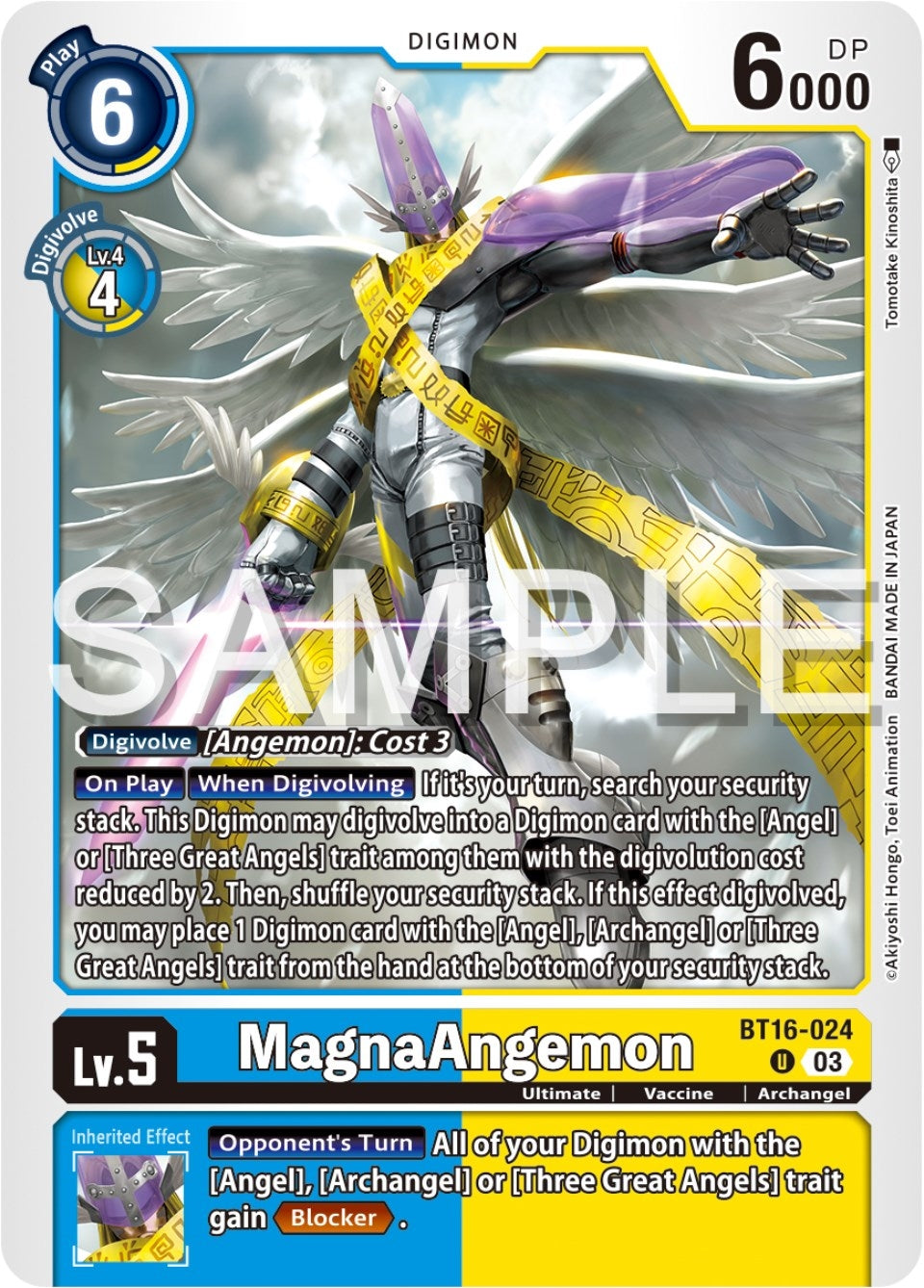 Image for MagnaAngemon (BT16) (16024)