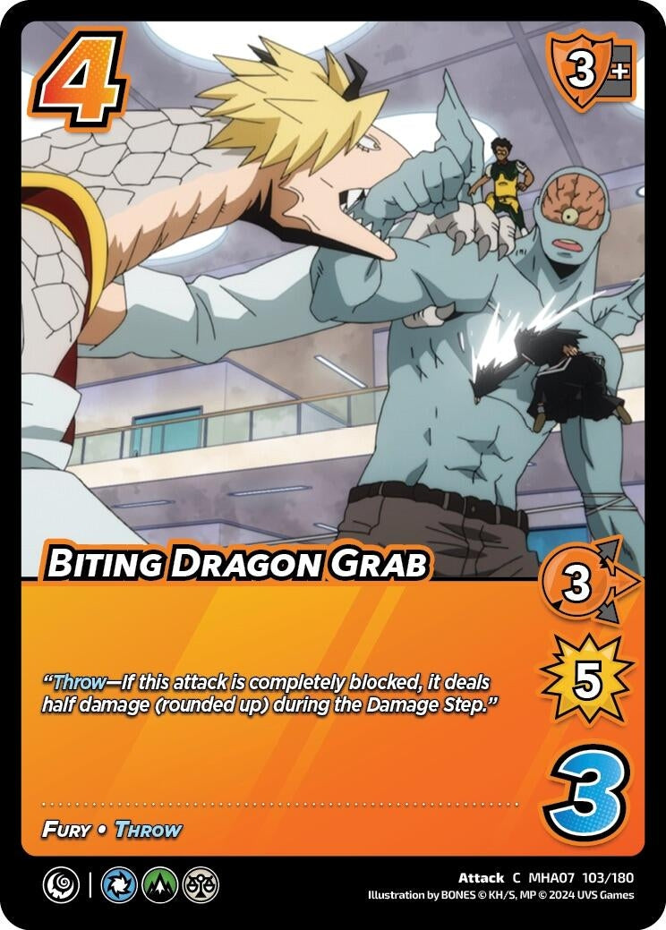 Image for Biting Dragon Grab (UniVersus: My Hero Academia: Girl Power) (103/180) - UniVersus