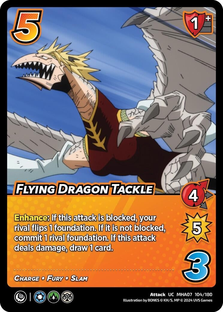 Image for Flying Dragon Tackle (UniVersus: My Hero Academia: Girl Power) (104/180) - UniVersus