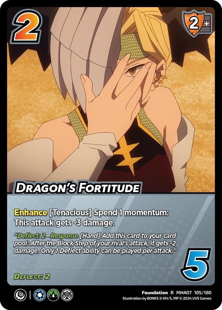 Image for Dragon's Fortitude (UniVersus: My Hero Academia: Girl Power) (105/180) - UniVersus