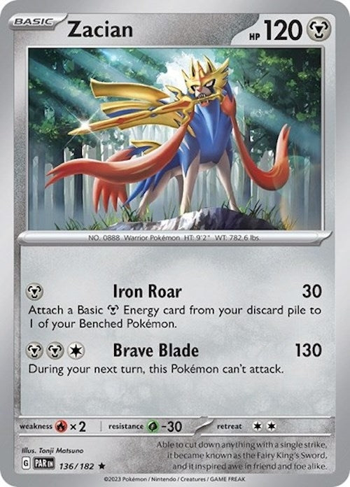 Image for Zacian (Deck Exclusives) (136/182) - Pokemon