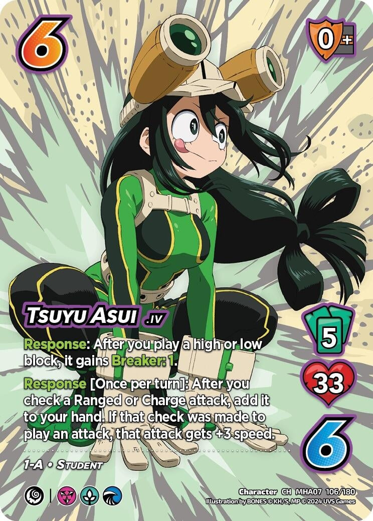 Image for Tsuyu Asui (UniVersus: My Hero Academia: Girl Power) (106/180) - UniVersus