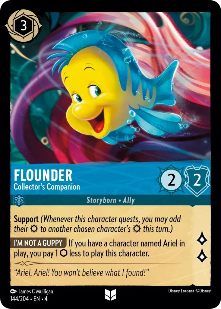 Image for Flounder - Collector's Companion (4) (144)