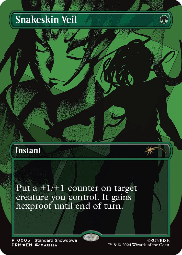 Image for Snakeskin Veil (Standard Showdown Promos) (5) - Magic: The Gathering